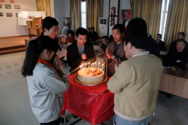 Staffs birthday party