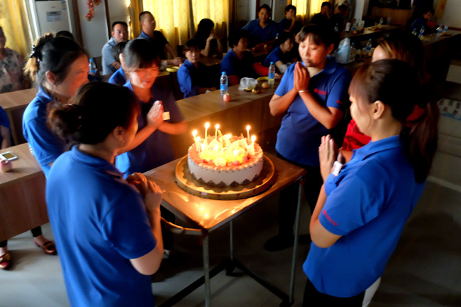 Staffs birthday party---Aug. & Sept.